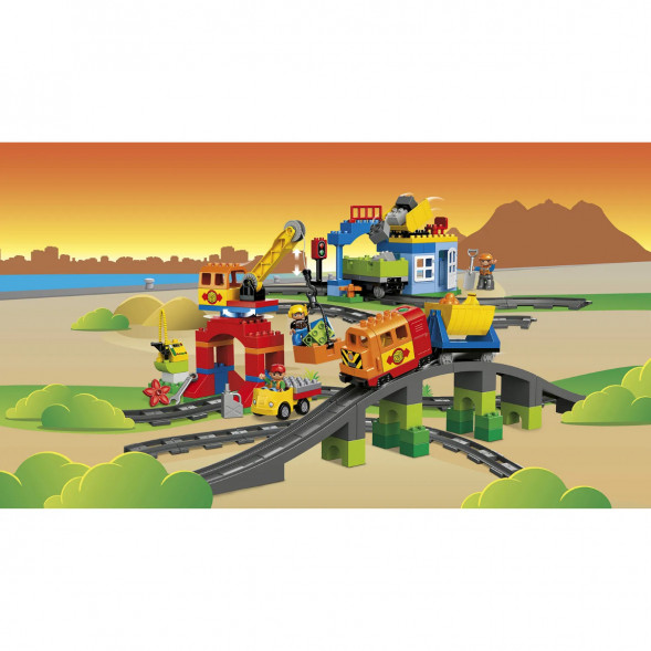 Конструктор LEGO DUPLO Town 10508 Большой поезд во Владивостоке