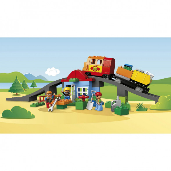 Конструктор LEGO DUPLO Town 10508 Большой поезд во Владивостоке