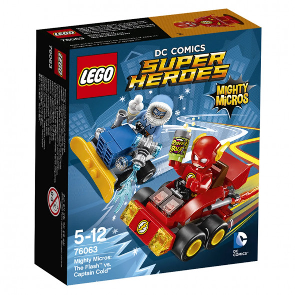 Конструктор LEGO Super Heroes 76063 Флэш против Капитана Холода во Владивостоке