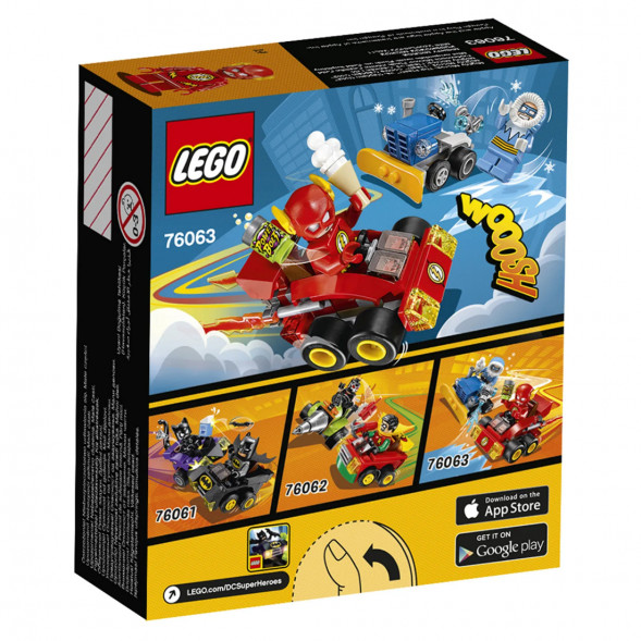 Конструктор LEGO Super Heroes 76063 Флэш против Капитана Холода во Владивостоке
