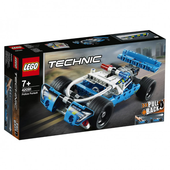 Конструктор LEGO Technic 42091 Полицейская погоня во Владивостоке