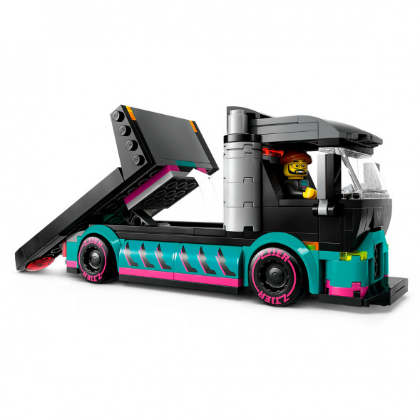 Конструктор LEGO City 60406 Гоночный автомобиль и автовоз во Владивостоке
