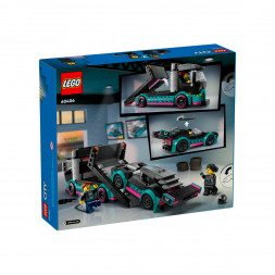 Конструктор LEGO City 60406 Гоночный автомобиль и автовоз