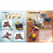 Книга и набор кубиков LEGO Star Wars Buch &amp;amp; Steine-Set Fur 8 einmalige Lego Modelle! во Владивостоке