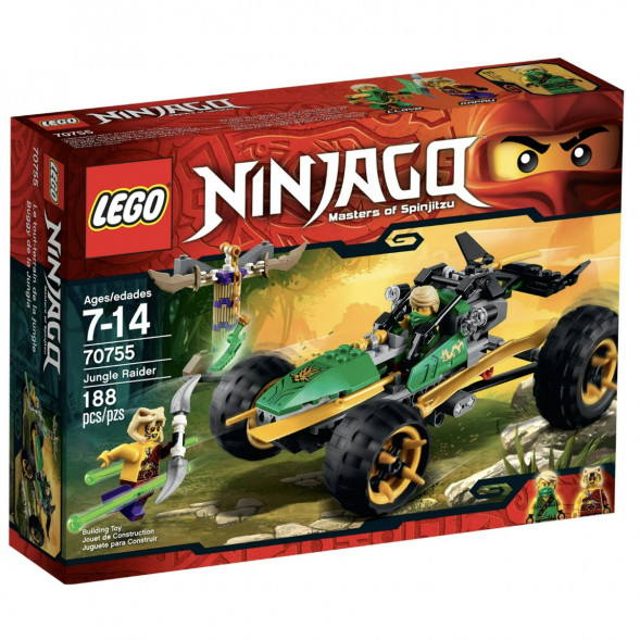 Конструктор LEGO Ninjago 70755 Тропический багги зелёного ниндзя во Владивостоке