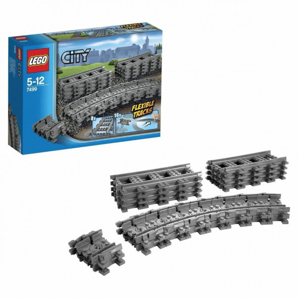 Конструктор LEGO City Trains 7499 Гибкие пути во Владивостоке