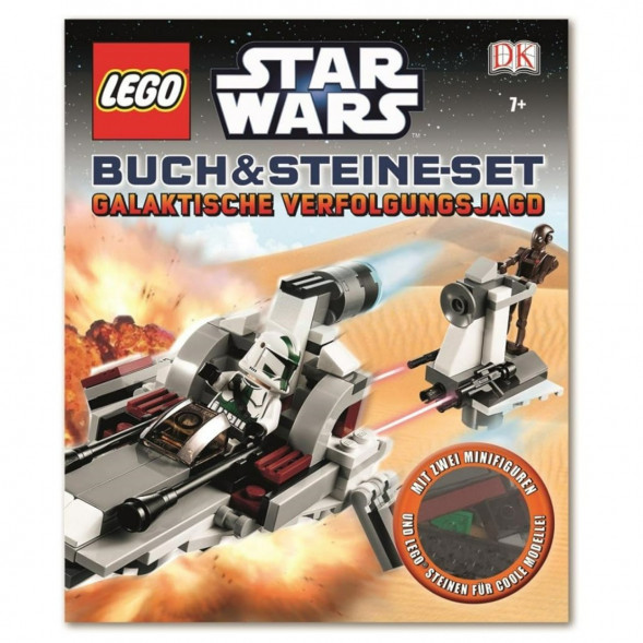 Книга и набор кубиков LEGO Star Wars Buch &amp;amp; Steine-Set: Galaktische Verfolgungsjagd во Владивостоке