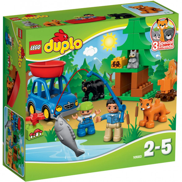 Конструктор LEGO DUPLO 10583 Рыбалка в лесу во Владивостоке
