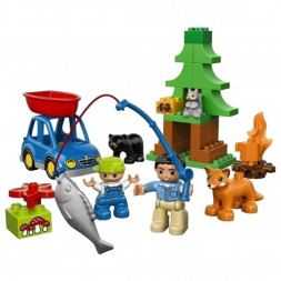 Конструктор LEGO DUPLO 10583 Рыбалка в лесу