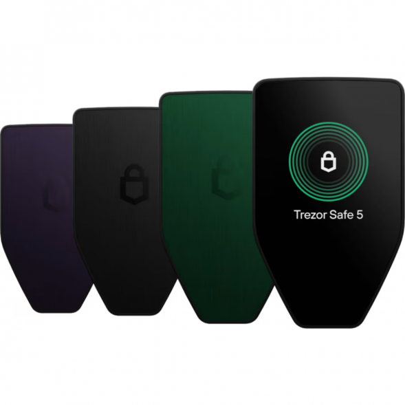 Аппаратный криптокошелек Trezor Safe 5, Violet Ore во Владивостоке