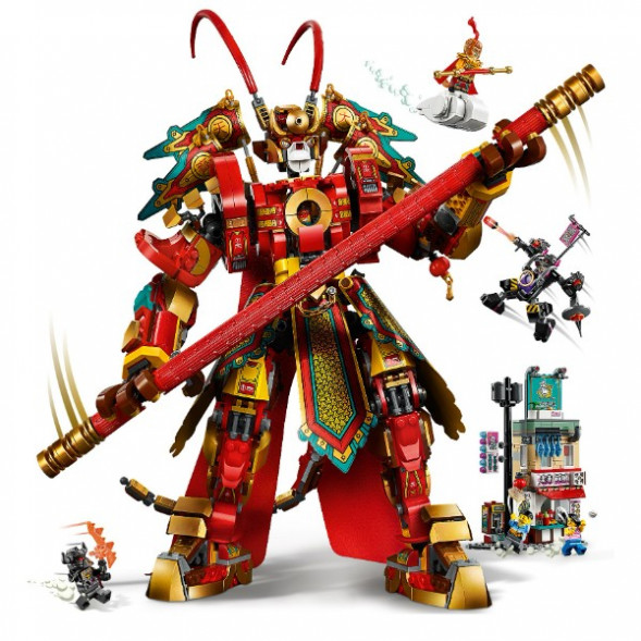 Конструктор LEGO Monkie Kid 80012 Боевой робот Царя Обезьян во Владивостоке
