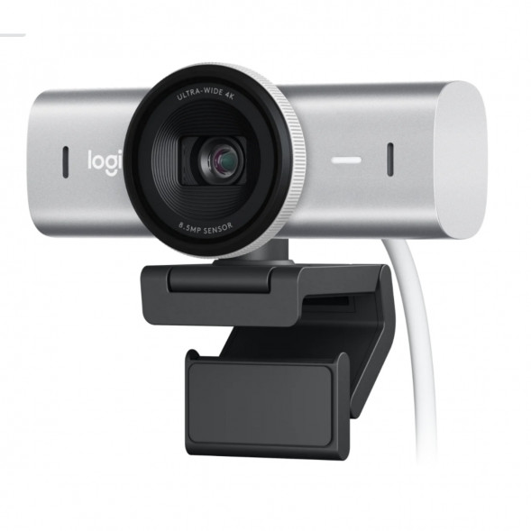 Веб-камера Logitech MX Brio 4K, Pale Grey во Владивостоке
