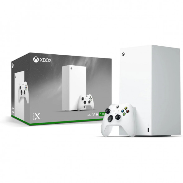 Игровая приставка Microsoft Xbox Series X Digital Edition, 1 ТБ, белый во Владивостоке