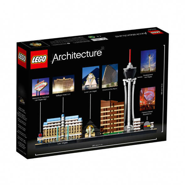 Конструктор LEGO Architecture 21047 Лас-Вегас во Владивостоке