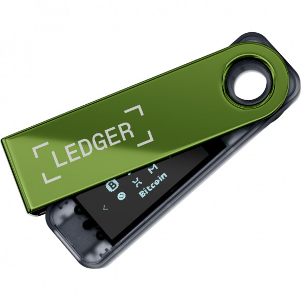 Криптокошелек Ledger Nano S Plus 1 шт., Oxidate Green во Владивостоке
