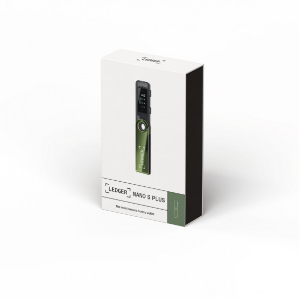 Криптокошелек Ledger Nano S Plus 1 шт., Oxidate Green во Владивостоке