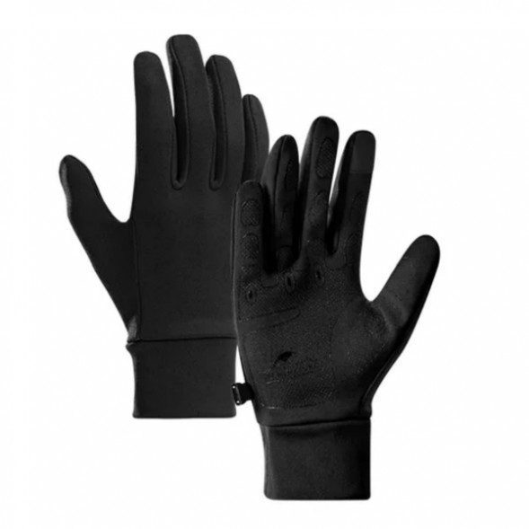 Перчатки сенсорные спортивные Naturehike Outdoor Full Touch GL10 (черный, L) во Владивостоке