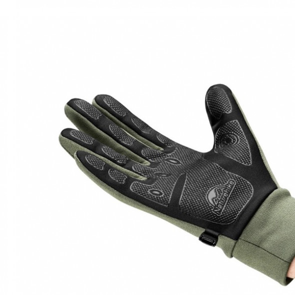 Перчатки сенсорные спортивные Naturehike Outdoor Full Touch GL10 (черный, L) во Владивостоке