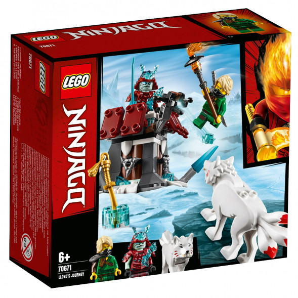 Конструктор LEGO Ninjago 70671 Путешествие Ллойда во Владивостоке