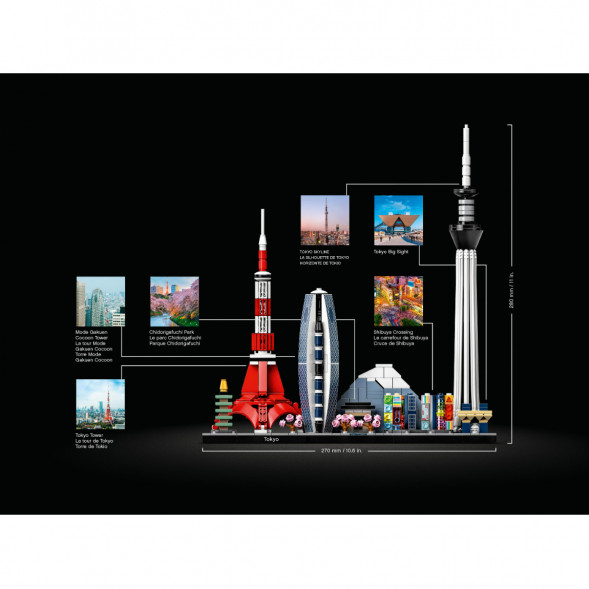 Конструктор LEGO Architecture 21051 Токио во Владивостоке