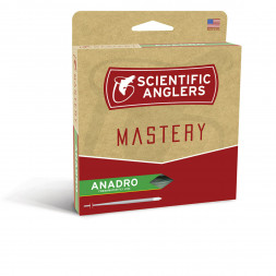 Шнур нахлыстовый Scientific Anglers Mastery Anadro 123822 WF-6-F, Green/Yellow