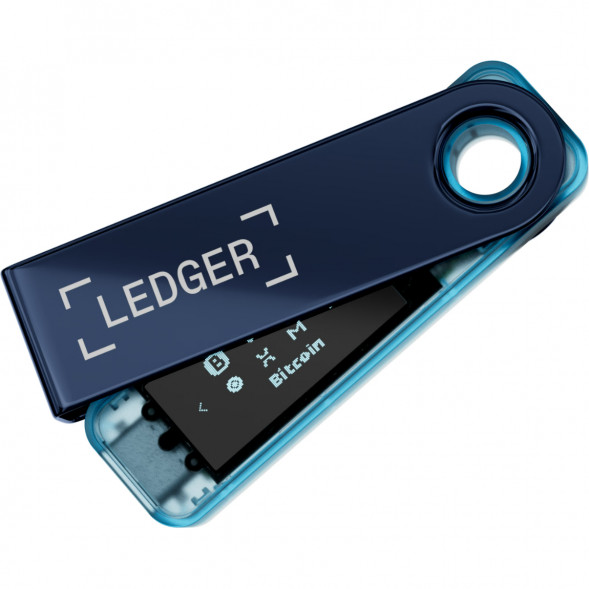 Криптокошелек Ledger Nano S Plus 1 шт., Neptune Blue во Владивостоке