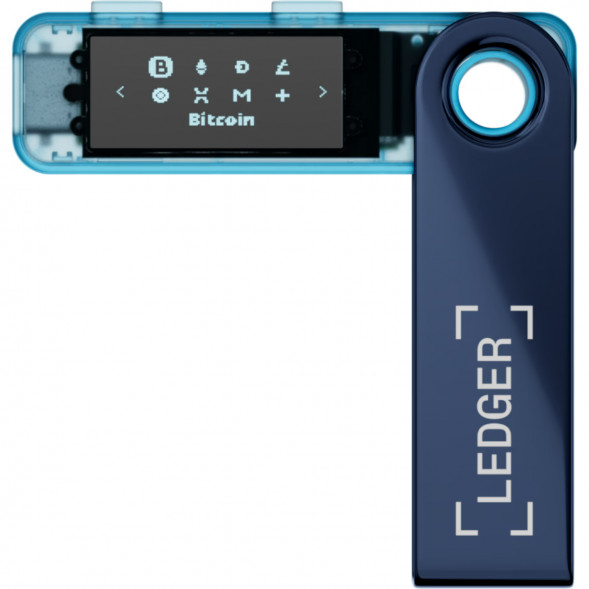 Криптокошелек Ledger Nano S Plus 1 шт., Neptune Blue во Владивостоке