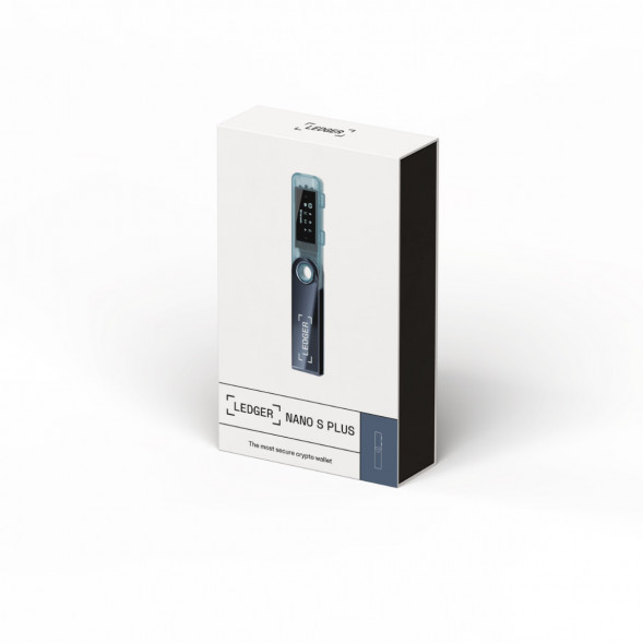 Криптокошелек Ledger Nano S Plus 1 шт., Neptune Blue во Владивостоке
