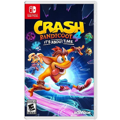 Игра Crash Bandicoot 4: Это Вопрос Времени для Nintendo Switch, картридж во Владивостоке