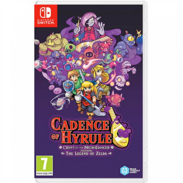 Игра Cadence of Hyrule: Crypt of the NecroDancer Featuring The Legend of Zelda [Nintendo Switch, английская версия] во Владивостоке