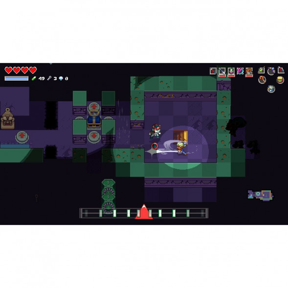Игра Cadence of Hyrule: Crypt of the NecroDancer Featuring The Legend of Zelda [Nintendo Switch, английская версия] во Владивостоке