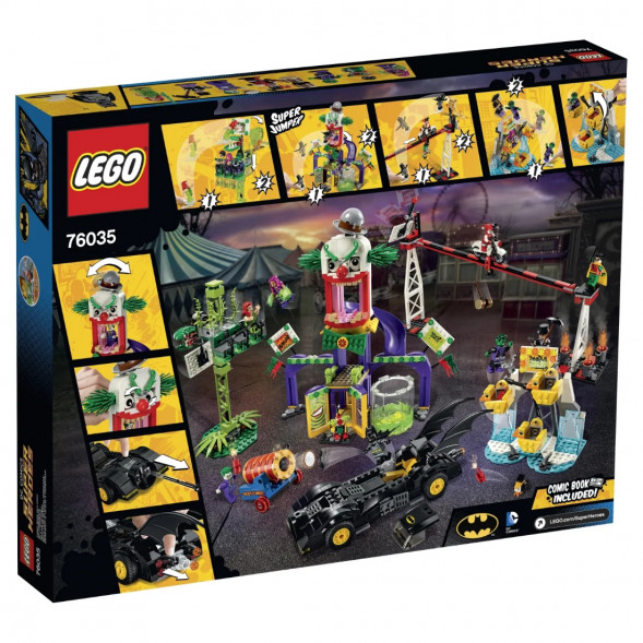 Конструктор LEGO Super Heroes 76035 Джокерленд  во Владивостоке