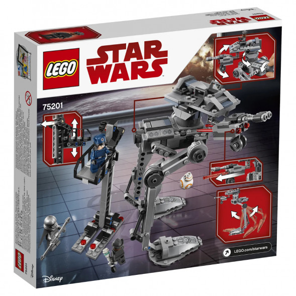 Конструктор LEGO Star Wars 75201 Вездеход AT-ST Первого Ордена во Владивостоке