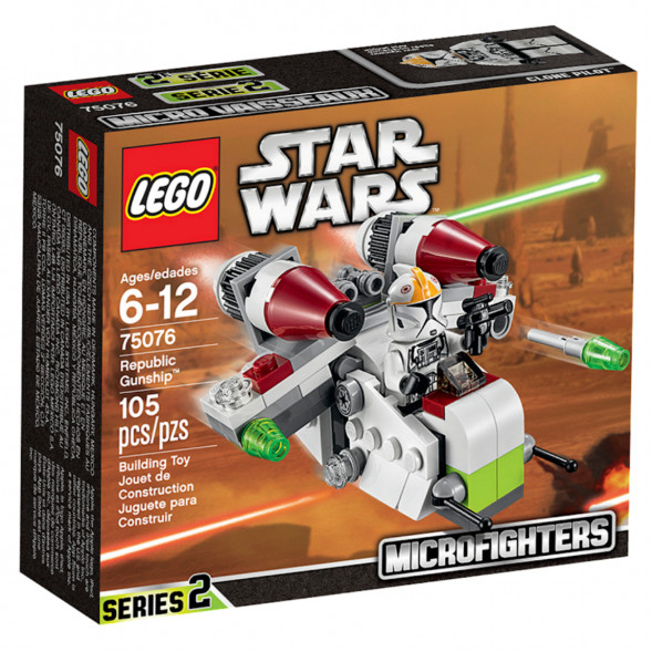 Конструктор LEGO Star Wars 75076 Республиканский истребитель во Владивостоке
