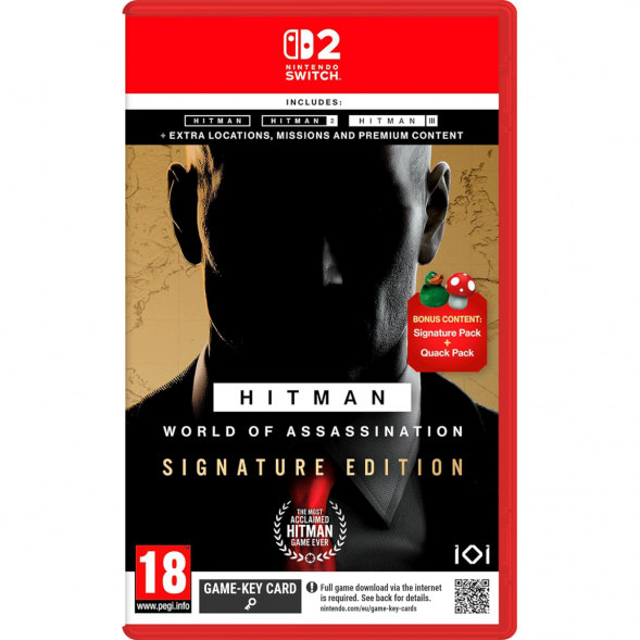 Игра Hitman World of Assassination Signature Edition [Nintendo Switch 2, русские субтитры] во Владивостоке