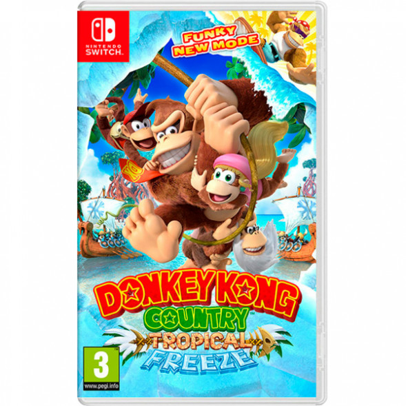 Игра Donkey Kong Country: Tropical Freeze [Nintendo Switch, английская версия] во Владивостоке