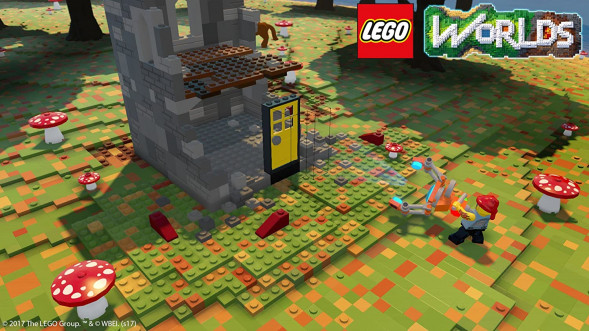 Игра LEGO Worlds [PS4, английская версия] во Владивостоке