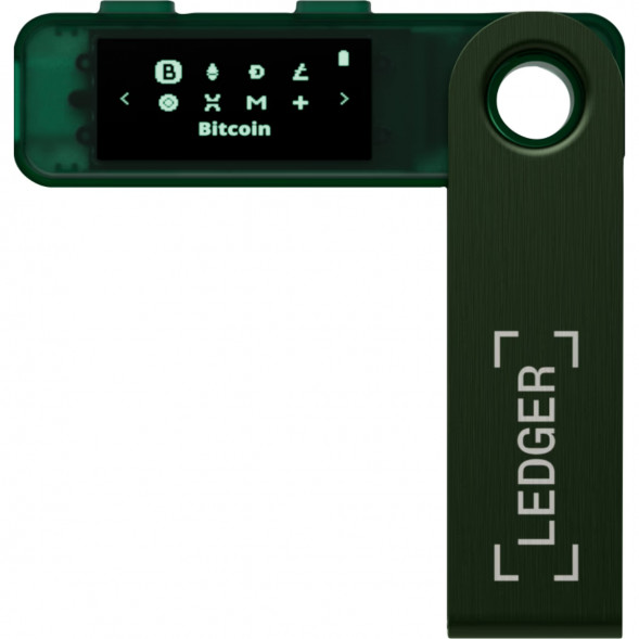 Криптокошелек Ledger Nano S Plus 1 шт., Emerald Green во Владивостоке