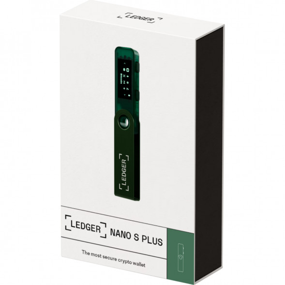 Криптокошелек Ledger Nano S Plus 1 шт., Emerald Green во Владивостоке