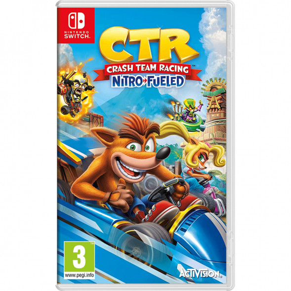 Игра Crash Team Racing Nitro-Fueled для Nintendo Switch, картридж во Владивостоке