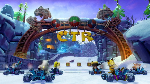 Игра Crash Team Racing Nitro-Fueled для Nintendo Switch, картридж во Владивостоке