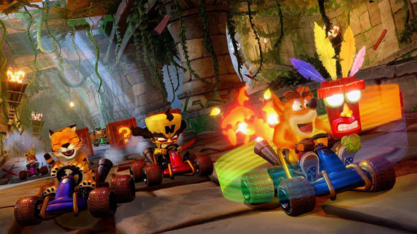 Игра Crash Team Racing Nitro-Fueled для Nintendo Switch, картридж во Владивостоке