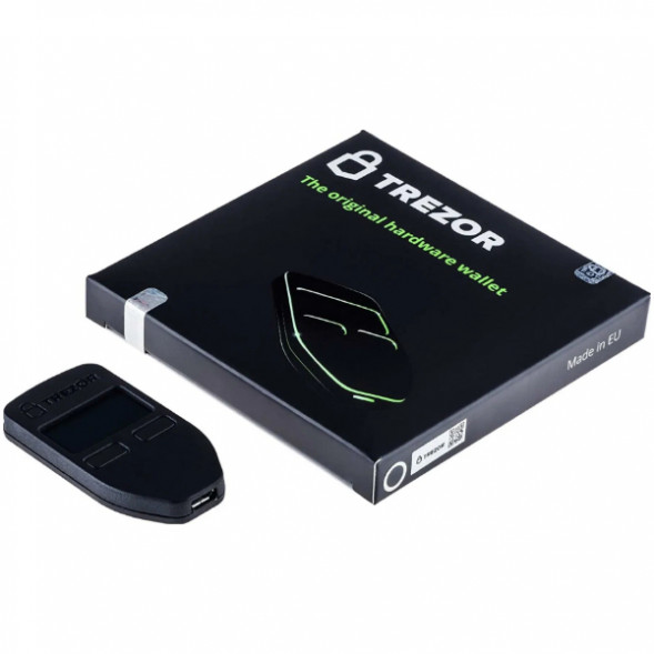 Аппаратный криптокошелек Trezor One, Black во Владивостоке