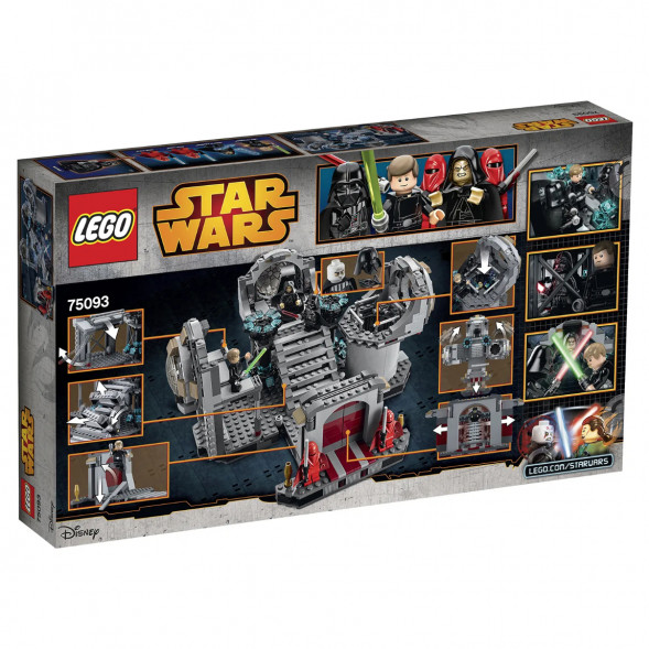Конструктор LEGO Star Wars 75093 Звезда Смерт - Последняя схватка во Владивостоке