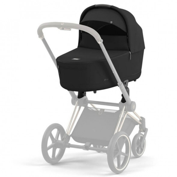 Коляска 2 в 1 Cybex Priam IV Sepia Black, шасси Rosegold во Владивостоке