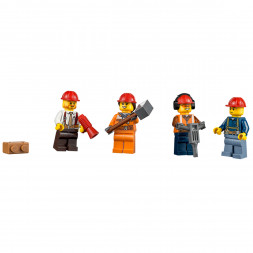 Конструктор LEGO City 60072 Набор «Строительная команда» для начинающих