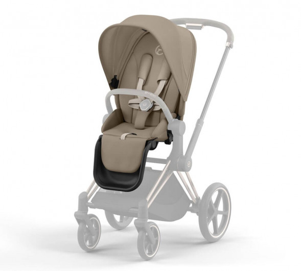 Коляска 2 в 1 Cybex Priam IV Cozy Beige, шасси Rosegold во Владивостоке