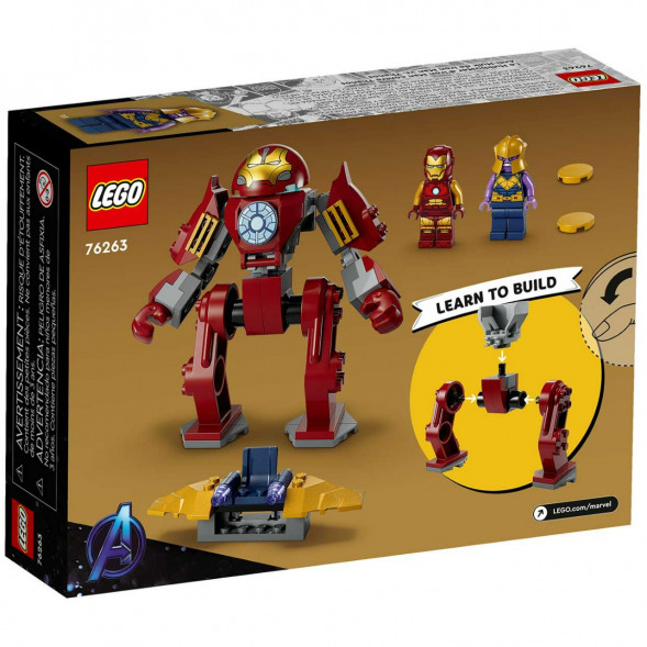 Конструктор LEGO Super Heroes 76263 Железный человек: Халкбастер против Таноса во Владивостоке