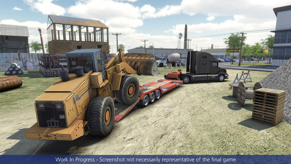 Игра Truck &amp;amp; Logistics Simulator [Nintendo Switch, английская версия] во Владивостоке
