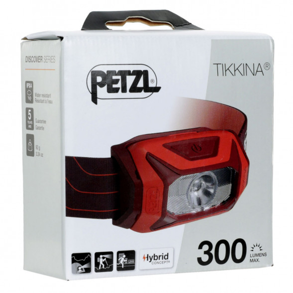 Налобный фонарь Petzl Tikkina E060AA03, красный во Владивостоке